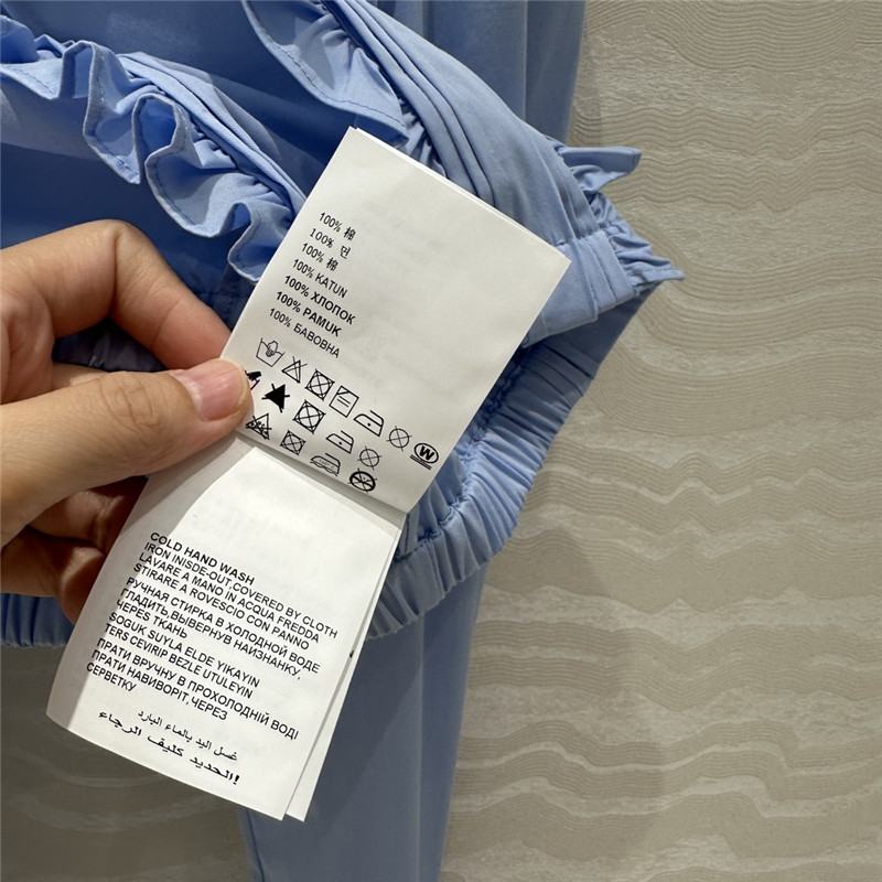 M1um1u heavy industry fixed bead collar shirt replicas clothes