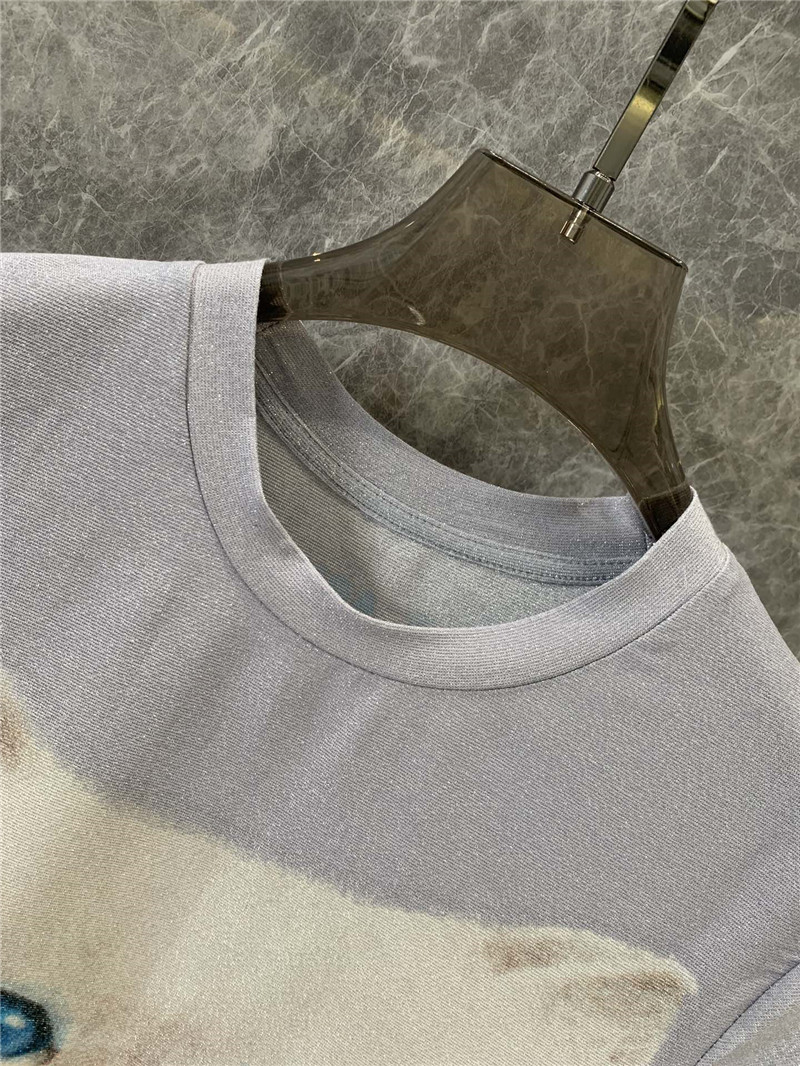 acne studios round neck short sleeve t-shirt replica designer clothes