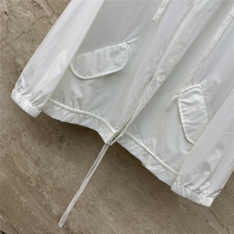 jil sander letter print sun protection clothing replica clothes