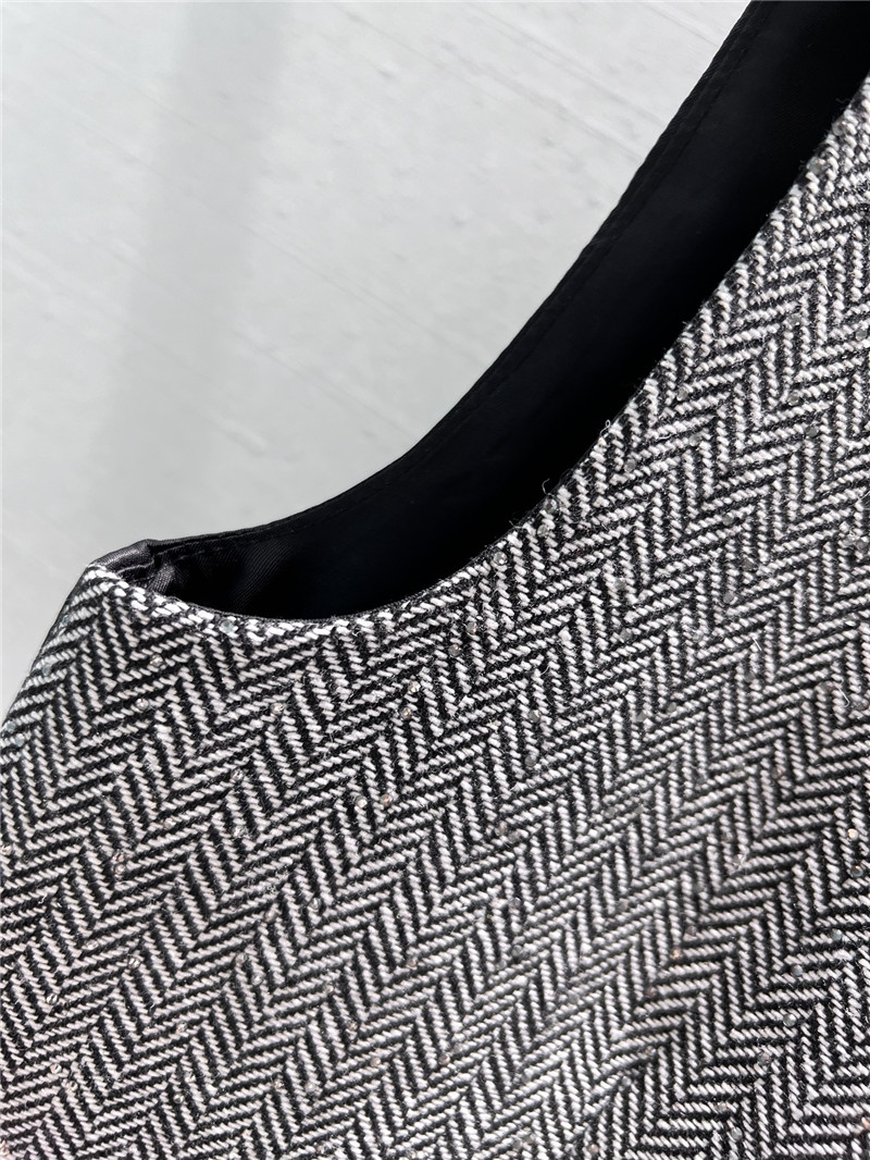 A1exa*der wang contrast color stitching suit vest replica clothes