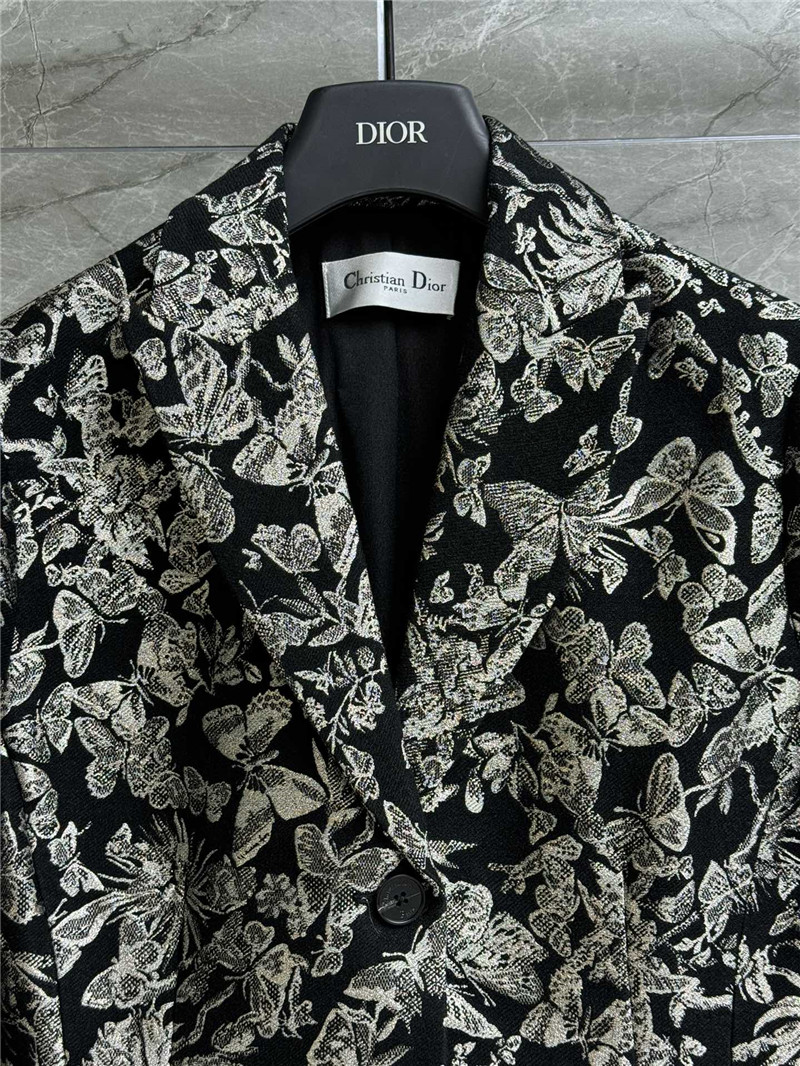 D10r butterfly jacquard suit replica designer clothing websites