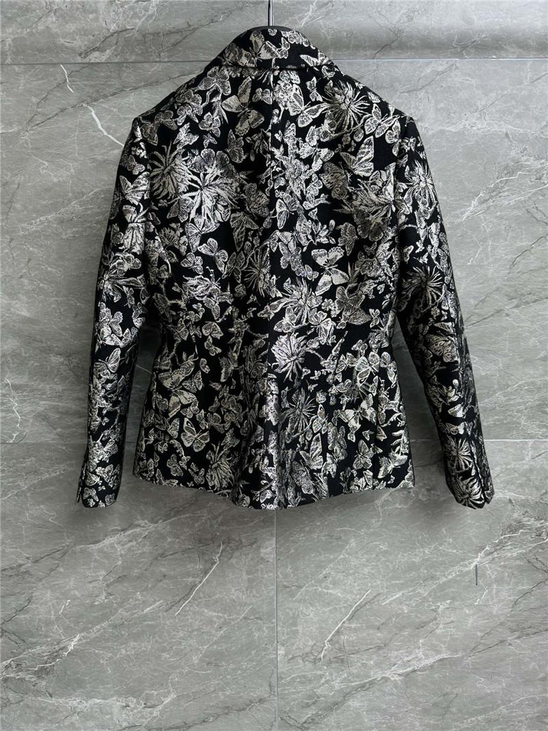 D10r butterfly jacquard suit replica designer clothing websites