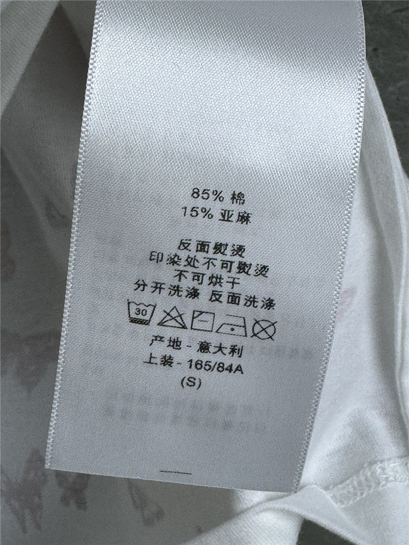 D10r love butterfly t-shirt replica designer clothes