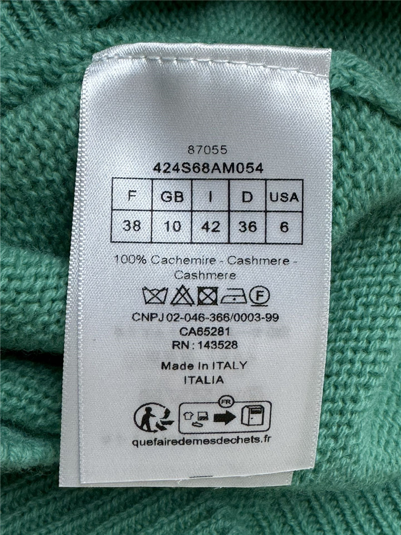 D10r five-pointed star cashmere short sleeve replicas clothes