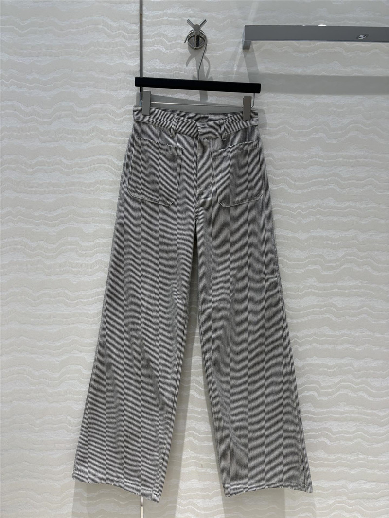 D10r double pocket straight jeans replica clothing