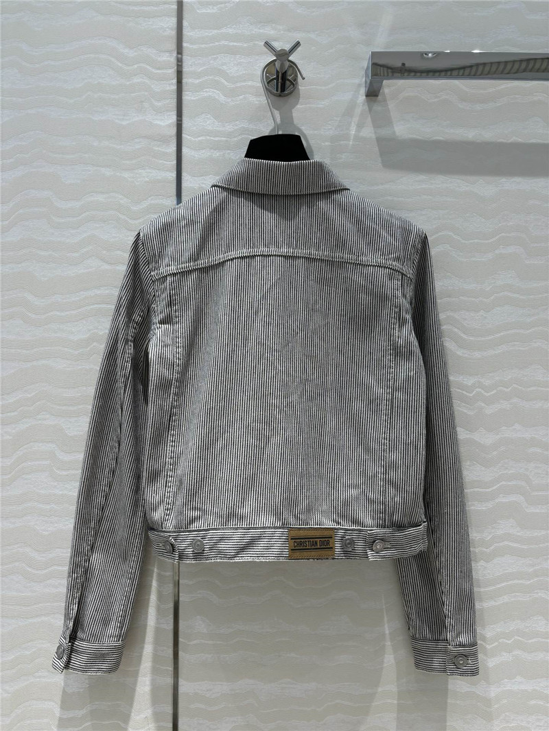 D10r double pocket straight denim jacket replica clothes