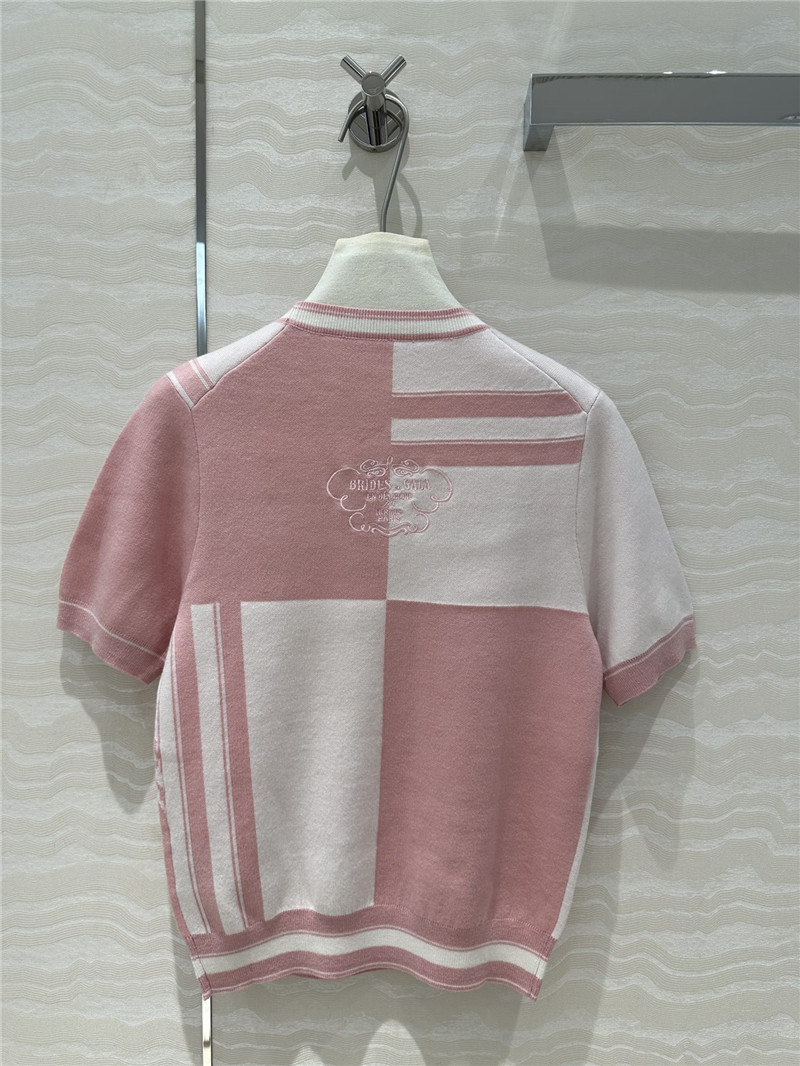 H**me5 knitted wool top replica d&g clothing