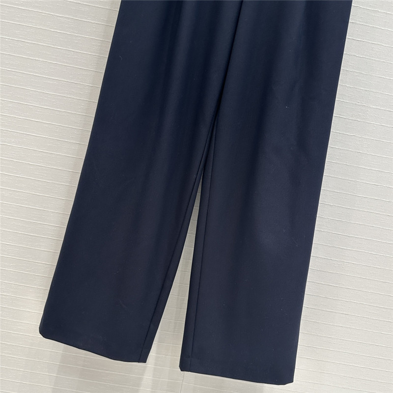 M1um1u fake two piece straight wide leg pants replica designer clothing websites