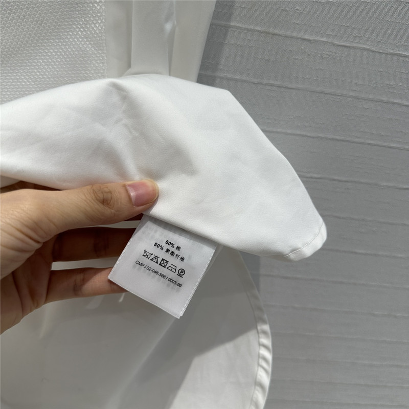 D10r palace style patchwork collar sleeveless shirt replica clothes