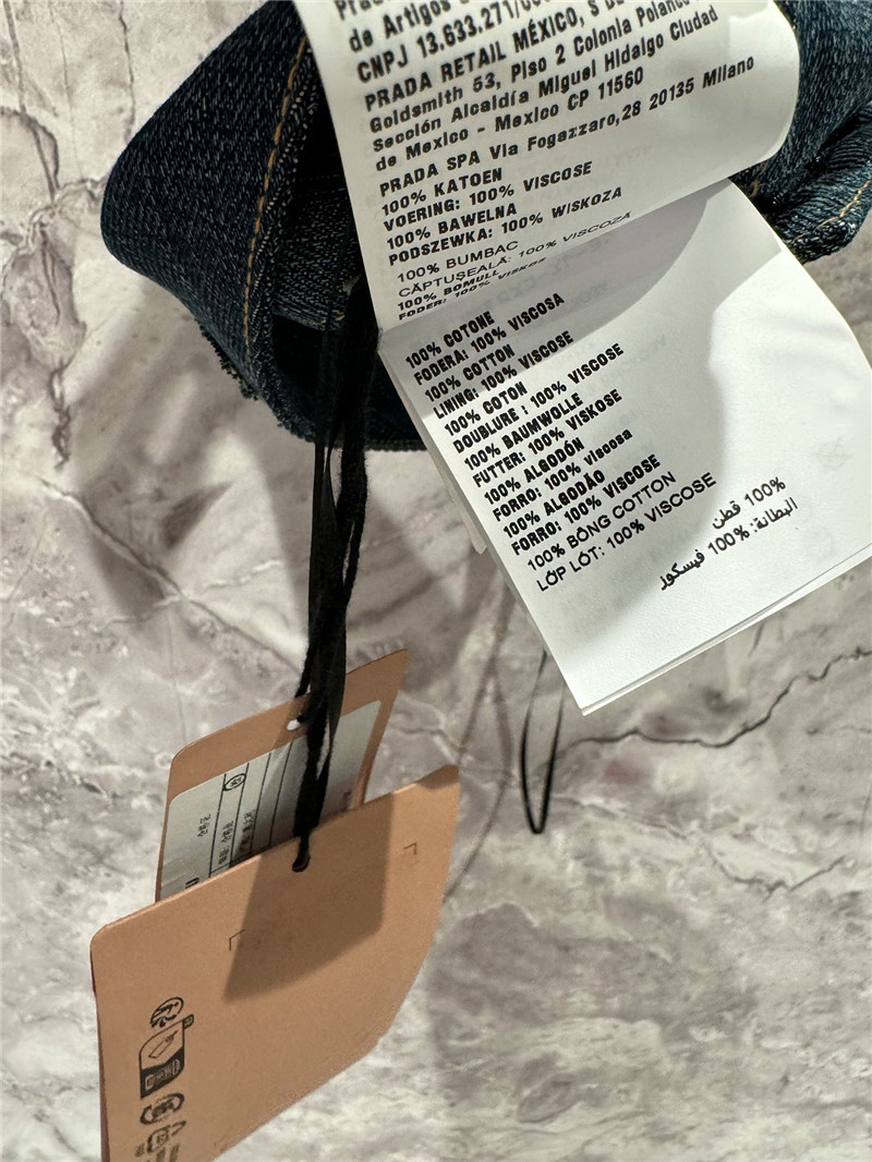 M1um1u denim tube top cheap replica designer clothes