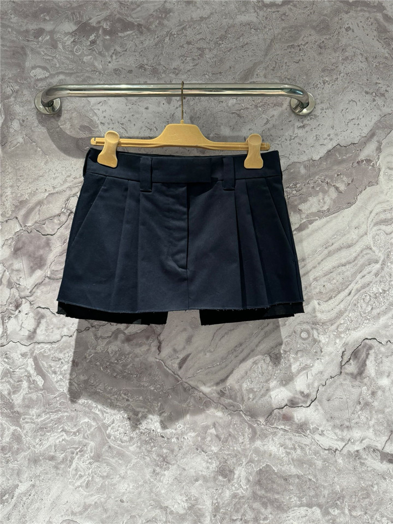 M1um1u pleated skirt cheap replica designer clothes