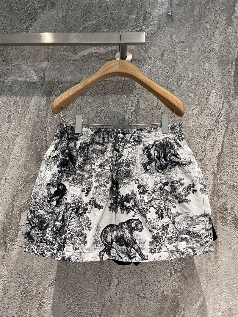D10r animal culottes replica designer clothes