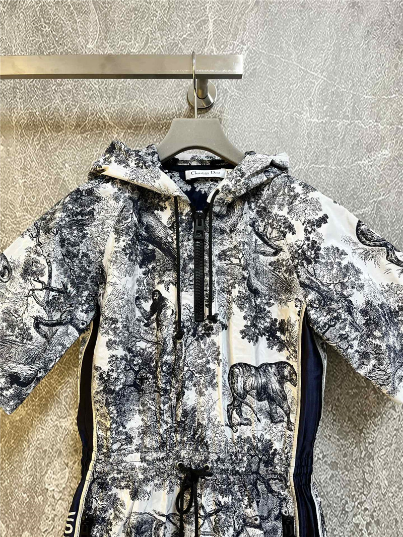 D10r animal hooded dress replica d&g clothing