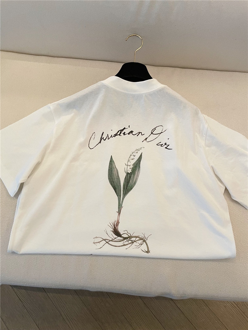 D10r grass print short sleeves replica designer clothes