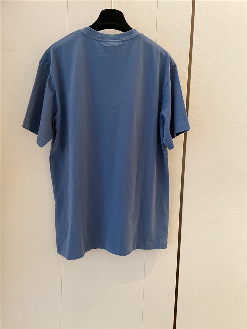 D10r printed hole short sleeve replicas clothes