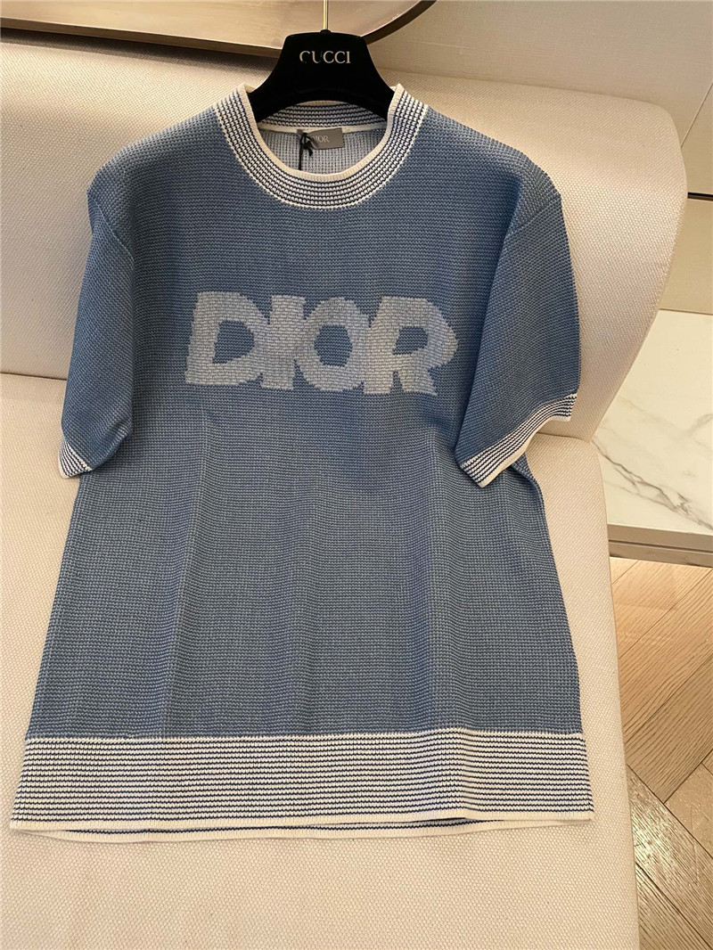 D10r resort style series knitted short-sleeved replica clothes