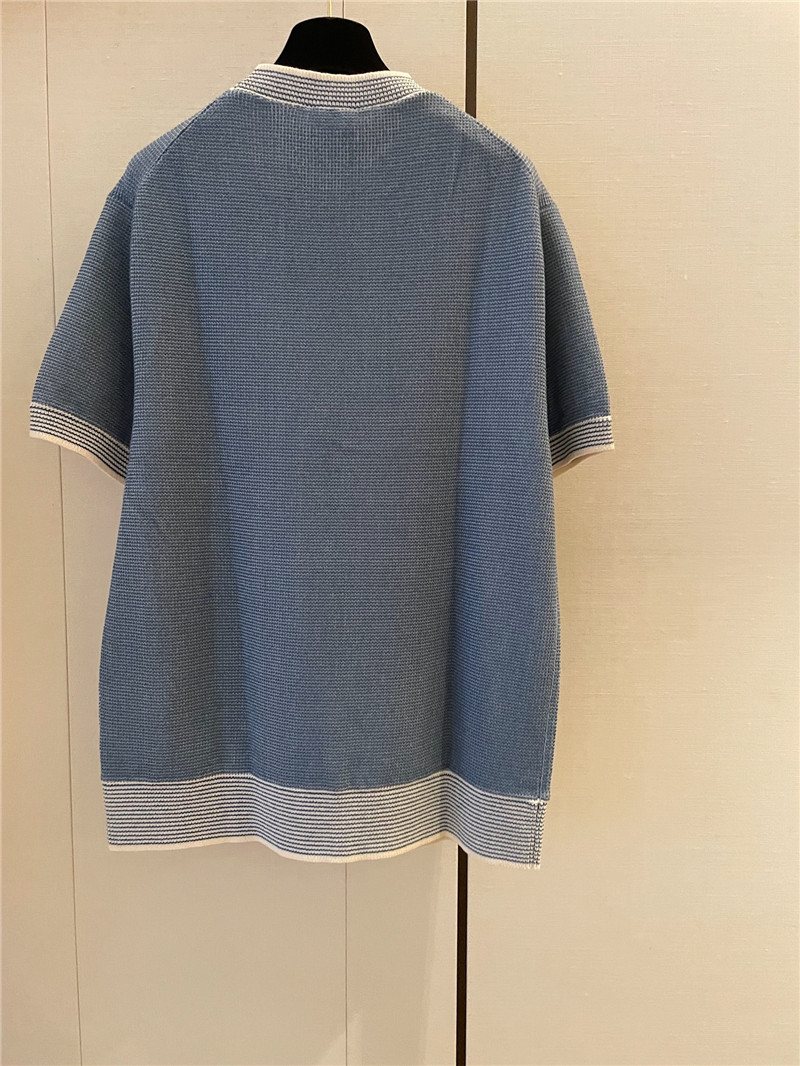 D10r resort style series knitted short-sleeved replica clothes