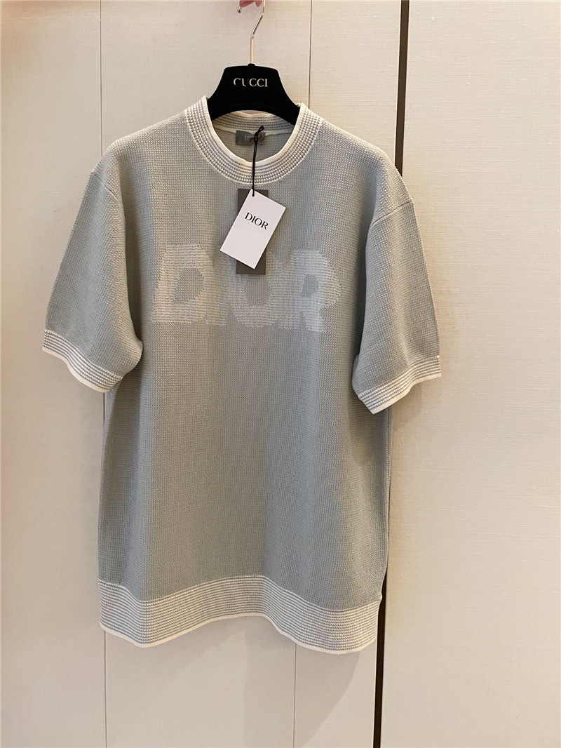 D10r resort style series knitted short-sleeved replica clothes