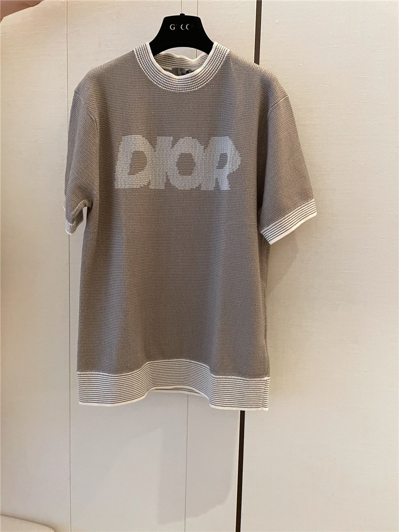 D10r resort style series knitted short-sleeved replica clothes