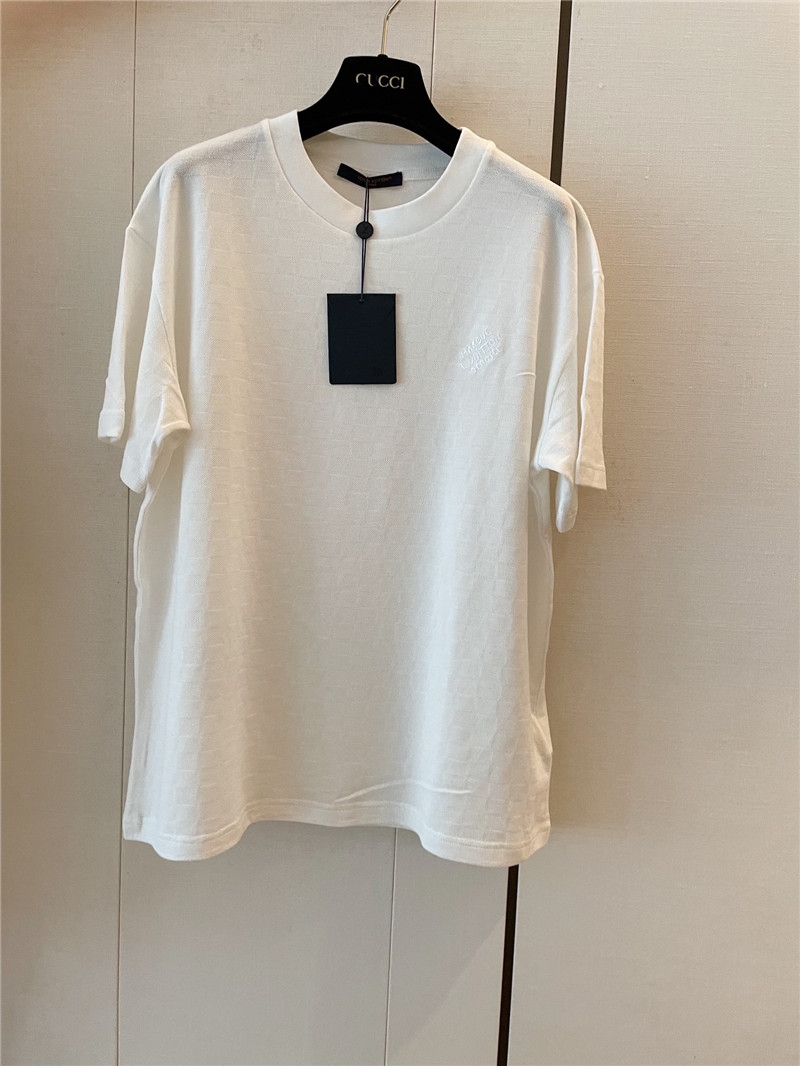 l0vis Vvtt0n lv new dark pattern short sleeve replica clothing