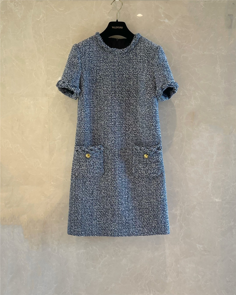 Va1e*ntin0 tweed dress replica clothes