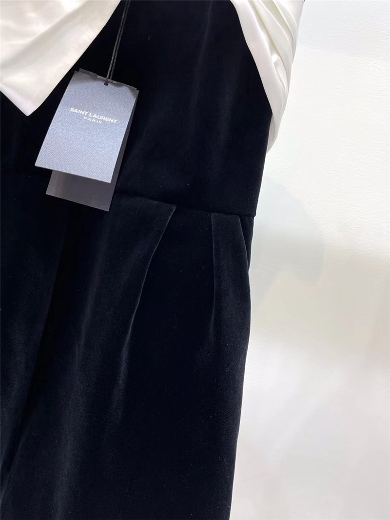 Y51 bow velvet jumpsuit replica d&g clothing