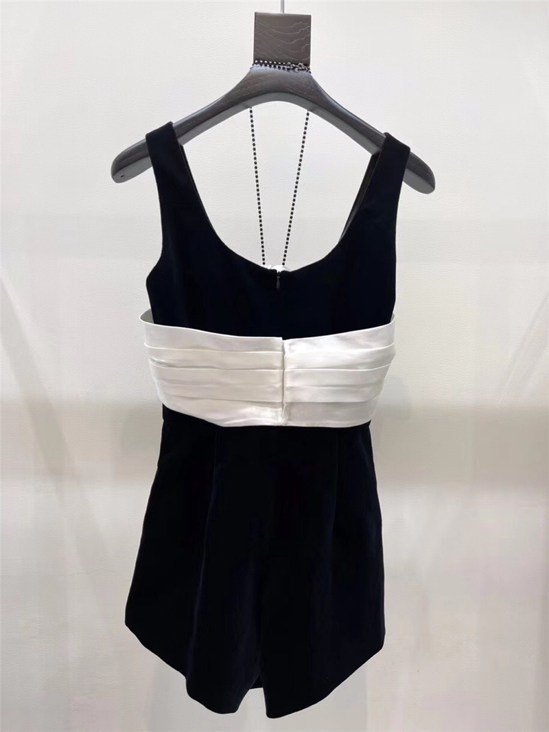 Y51 bow velvet jumpsuit replica d&g clothing