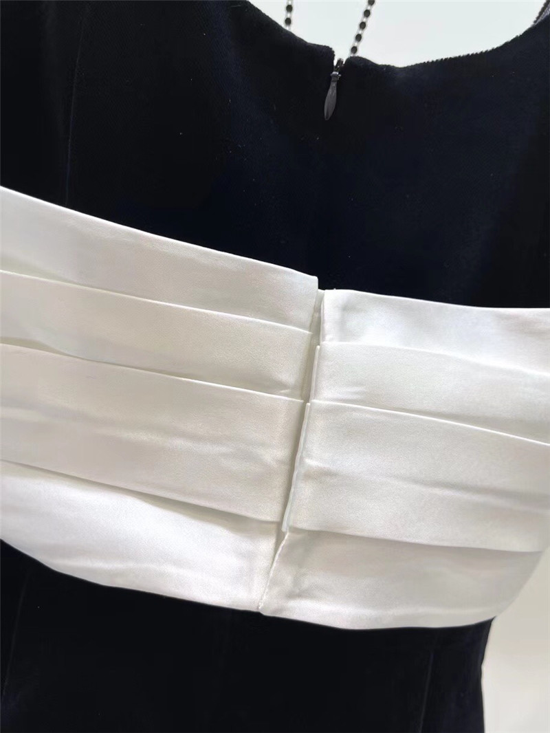 Y51 bow velvet jumpsuit replica d&g clothing