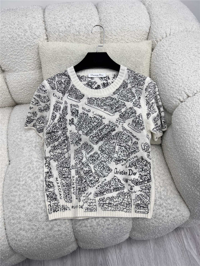 D10r paris map sweater replica d&g clothing