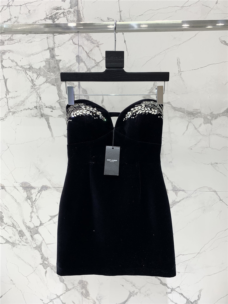 Y51 wheat velvet tube dress replica d&g clothing