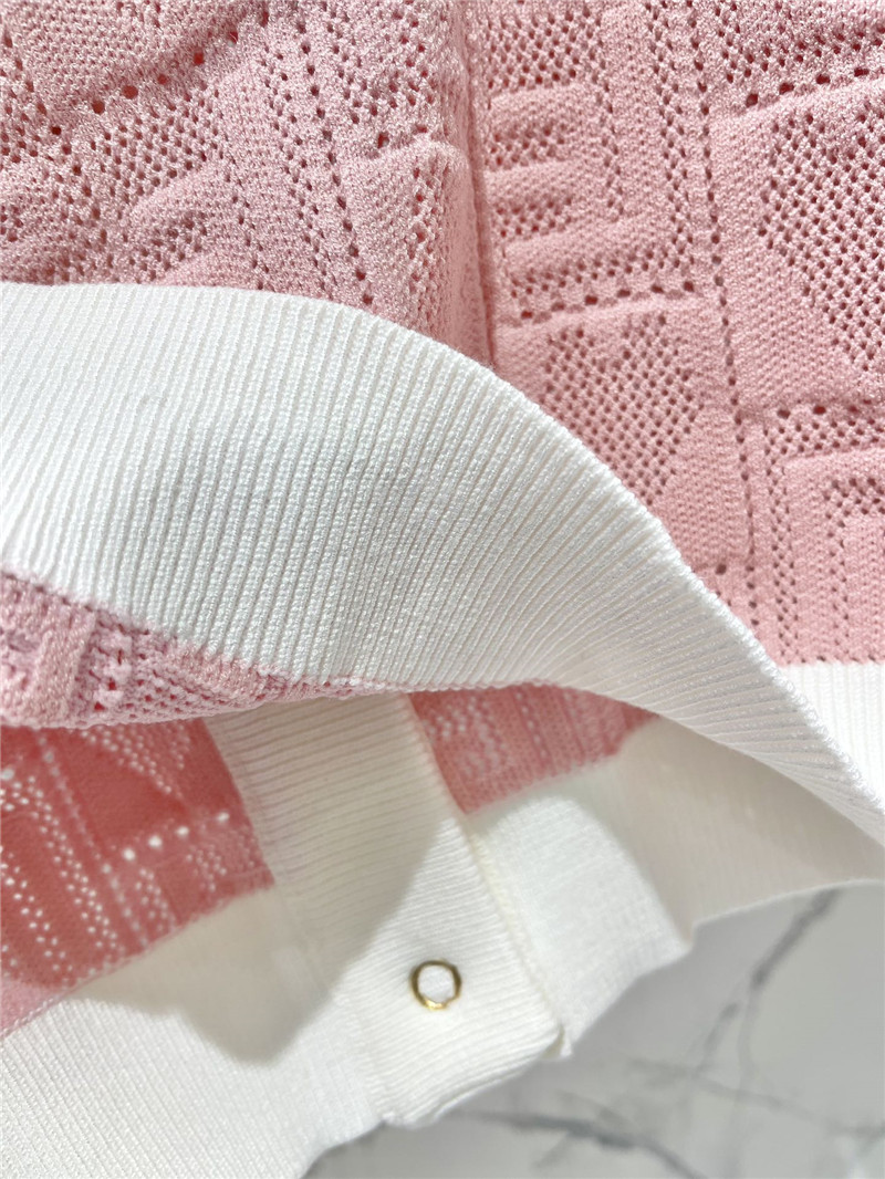 Balmain heart letter jacquard cardigan replicas clothes