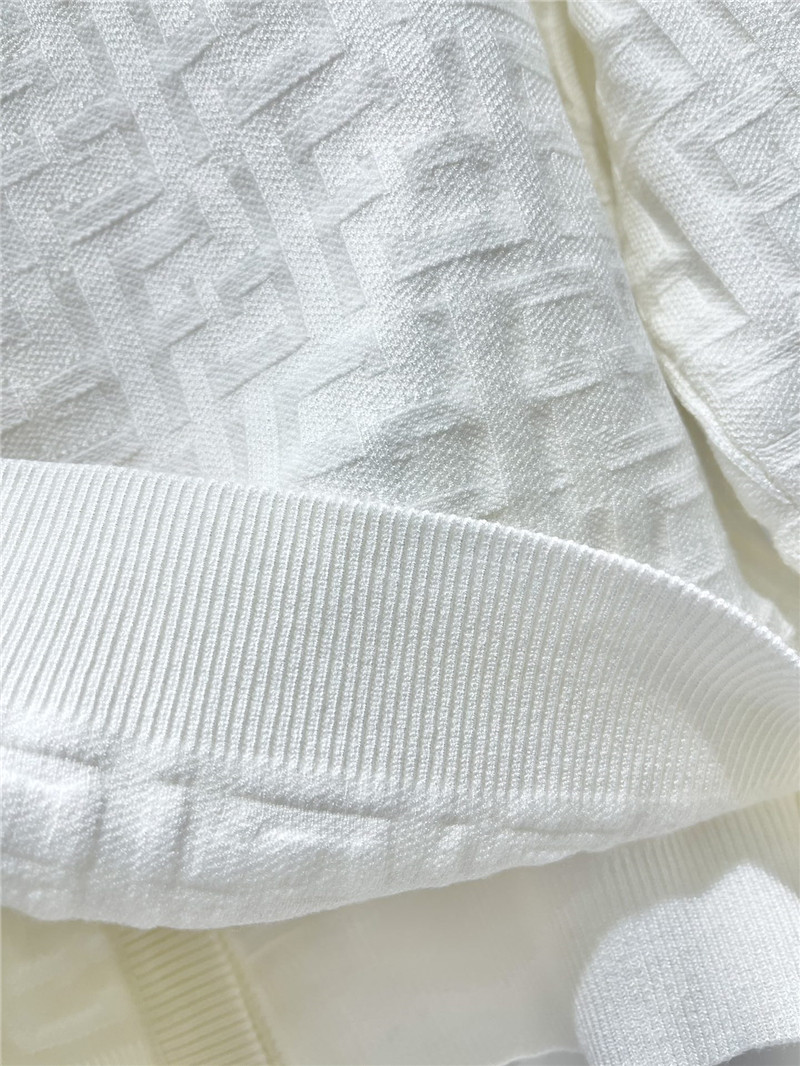 F**di new v-neck long-sleeved cardigan replica d&g clothing