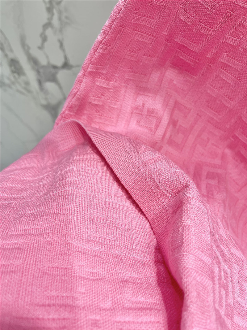 F**di jacquard knitted suspender skirt cheap replica designer clothes