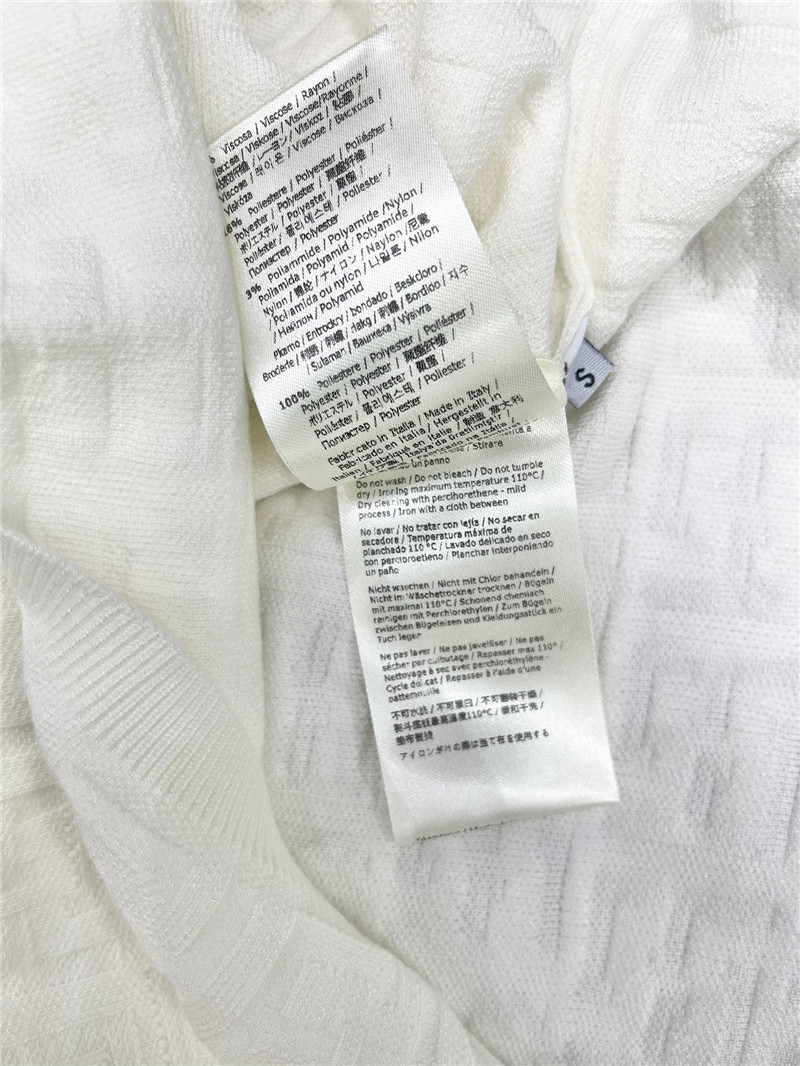 F**di jacquard knitted suspender skirt cheap replica designer clothes