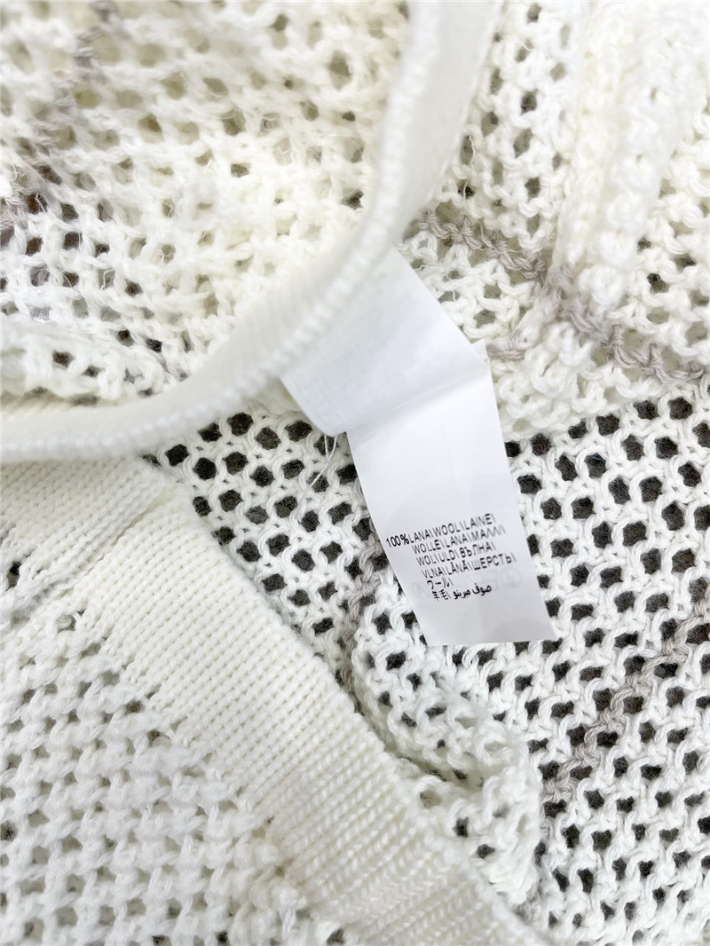 BC striped hollow knit sweater long sleeve replicas clothes