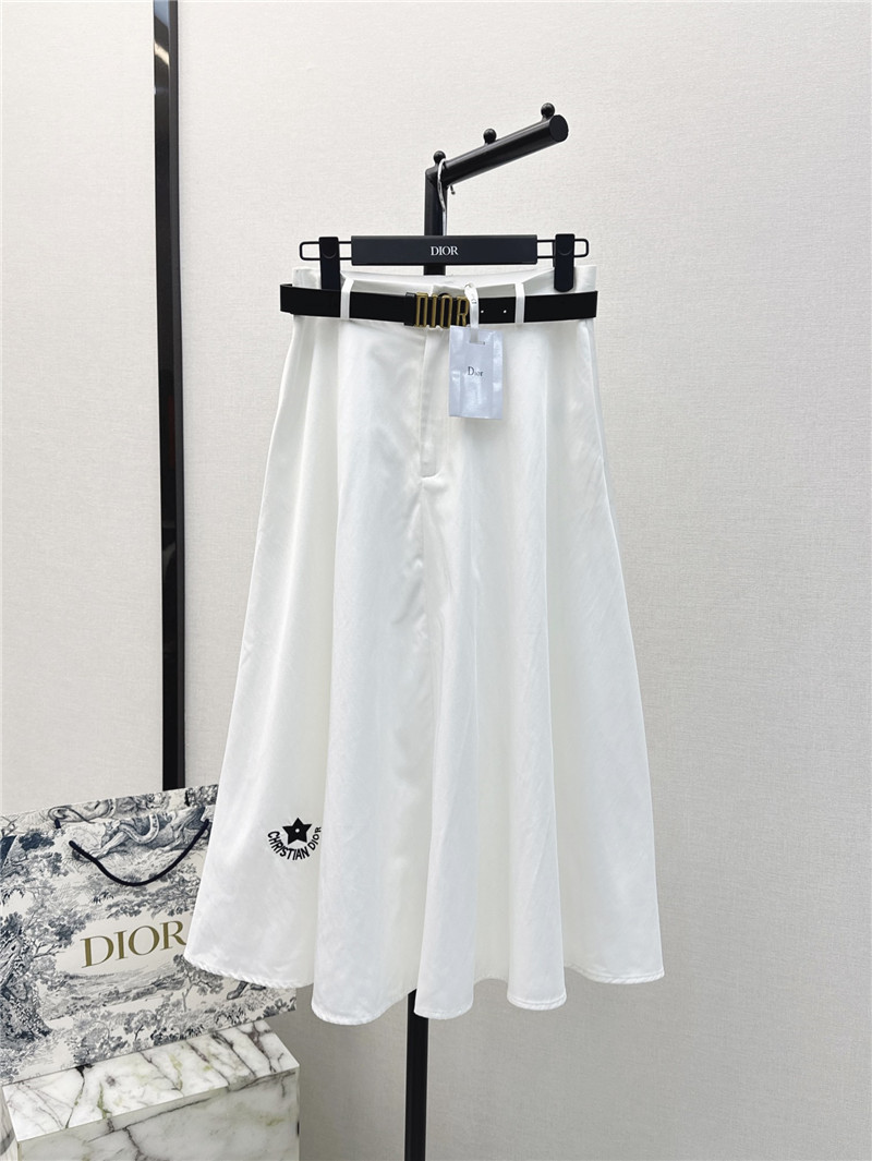 D10r letter belt decorated skirt replica d&g clothing