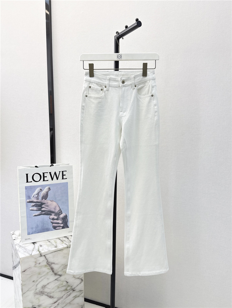 L0ew* new white jeans replica clothing sites