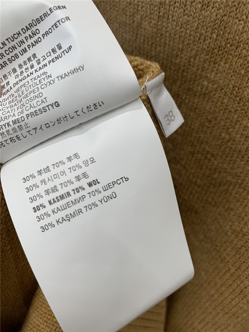 Pra*a knitted round neck pullover sweater replicas clothes