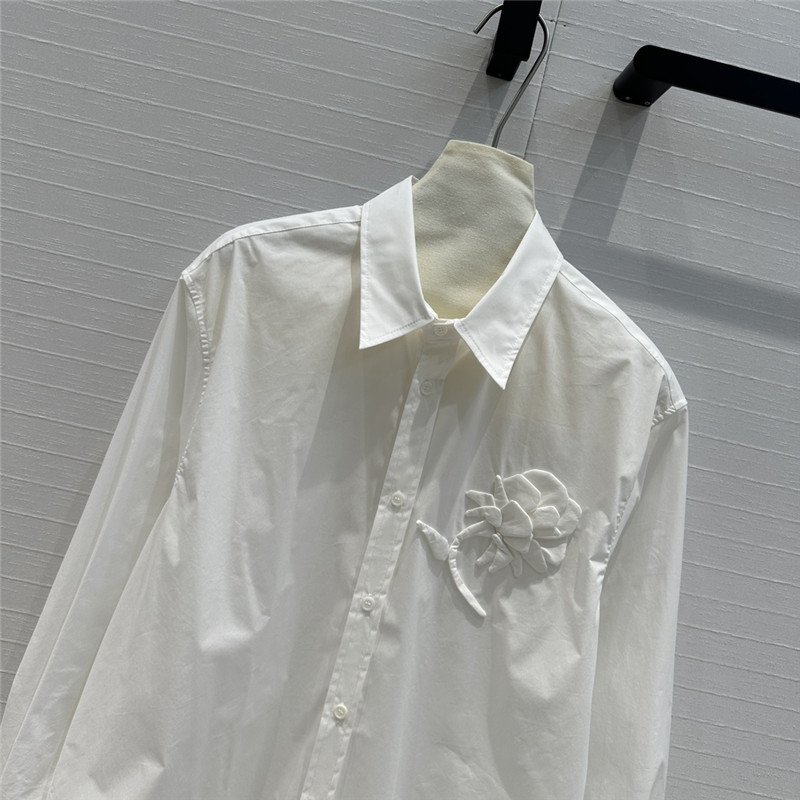Va1e*ntin0 cotton oversized shirt replica clothing sites