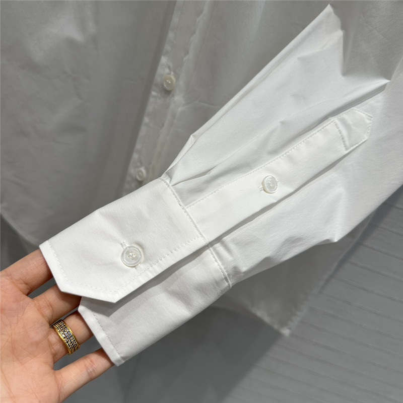 Va1e*ntin0 cotton oversized shirt replica clothing sites