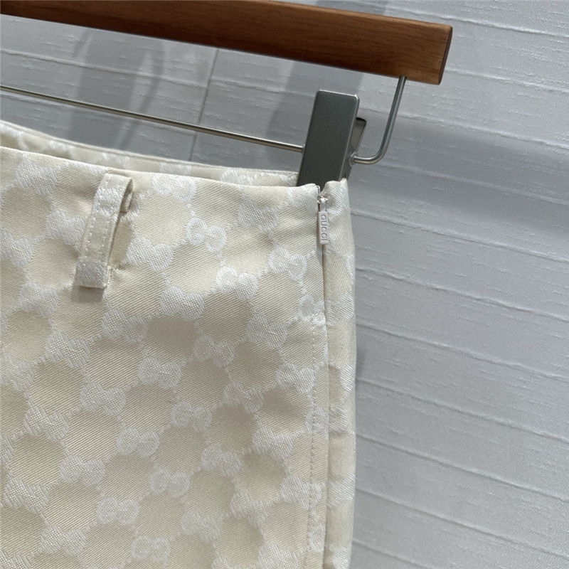 Gvc*1 old flower jacquard mid-length skirt replicas clothes