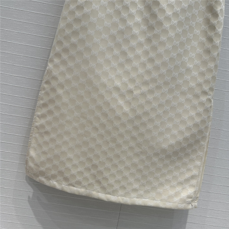 Gvc*1 old flower jacquard mid-length skirt replicas clothes