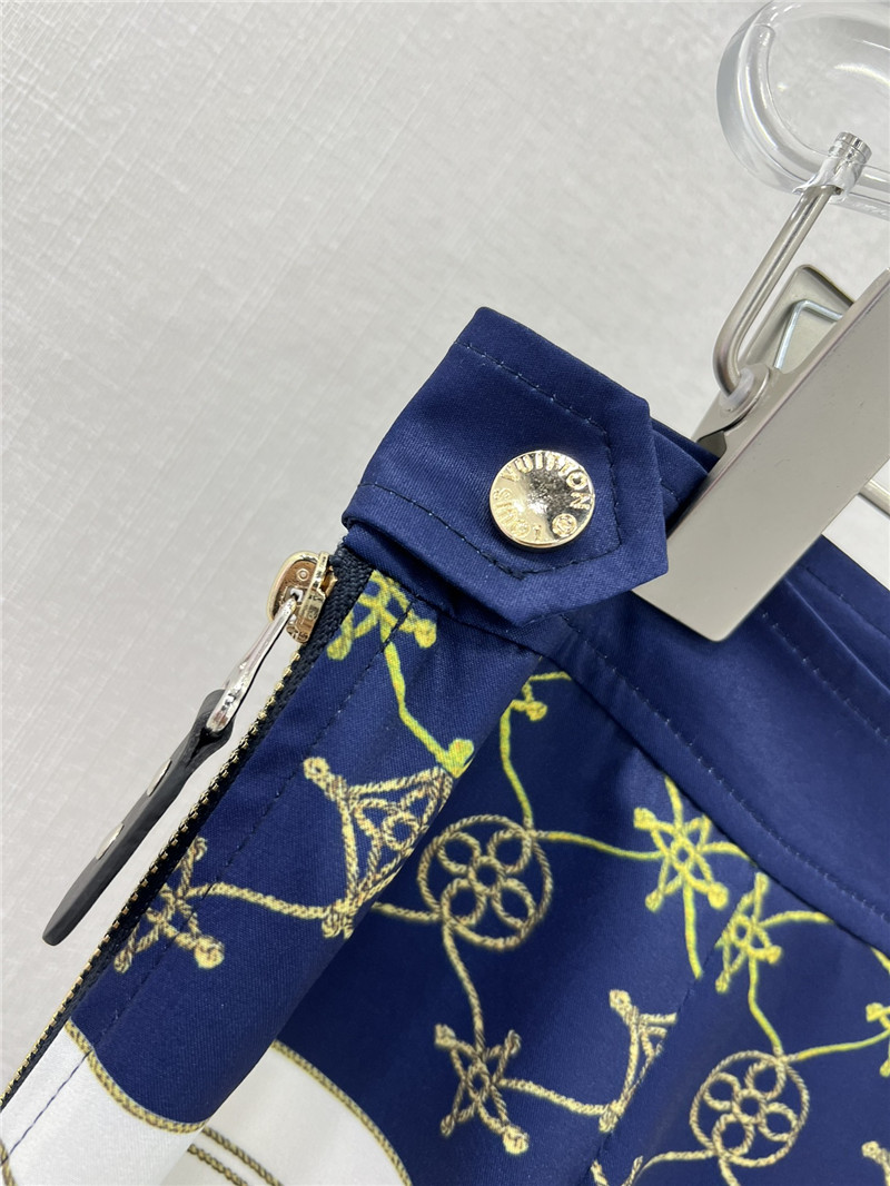 l0vis Vvtt0n lv pleated printed skirt replicas clothes