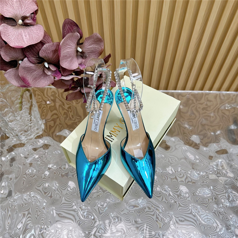 J1m*y Ch00 saeda 100 with crystal in purple leather