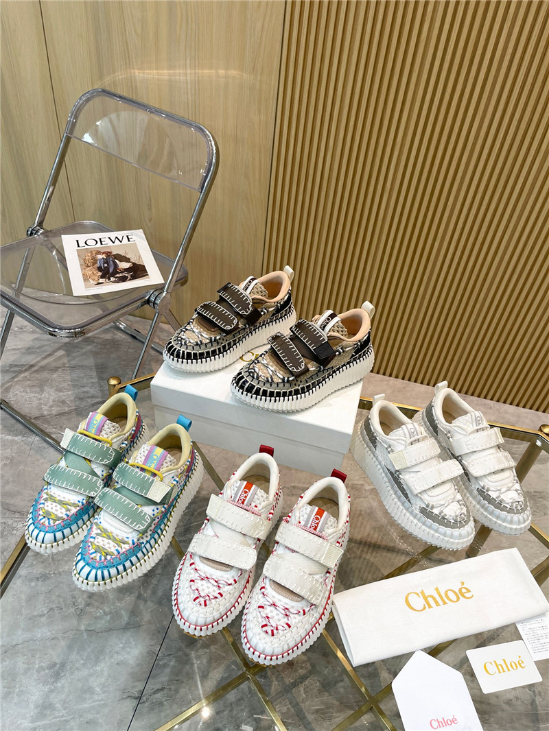 Chloé Rainbow Sneakers