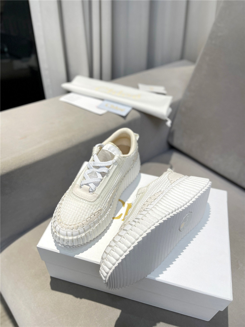 Chloé Rainbow Sneakers White