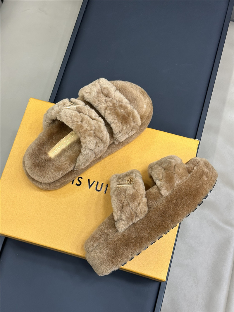 l0vis Vvtt0n lv sunset platform comfort mule camel