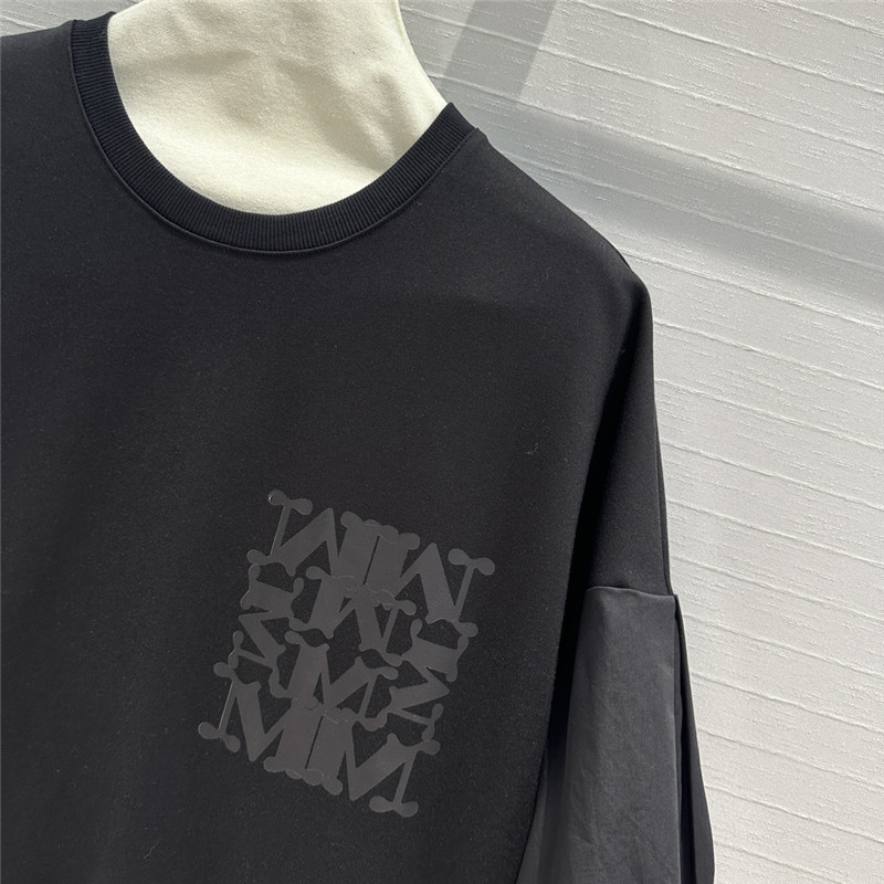 Vanitoo patchwork fabric T-shirt dress replica d&g clothing