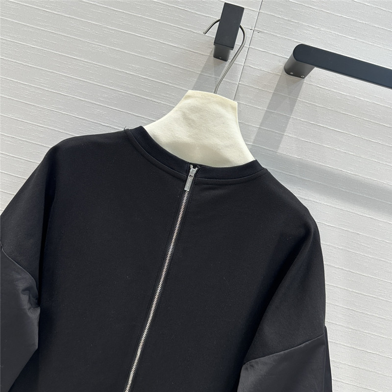 Vanitoo patchwork fabric T-shirt dress replica d&g clothing