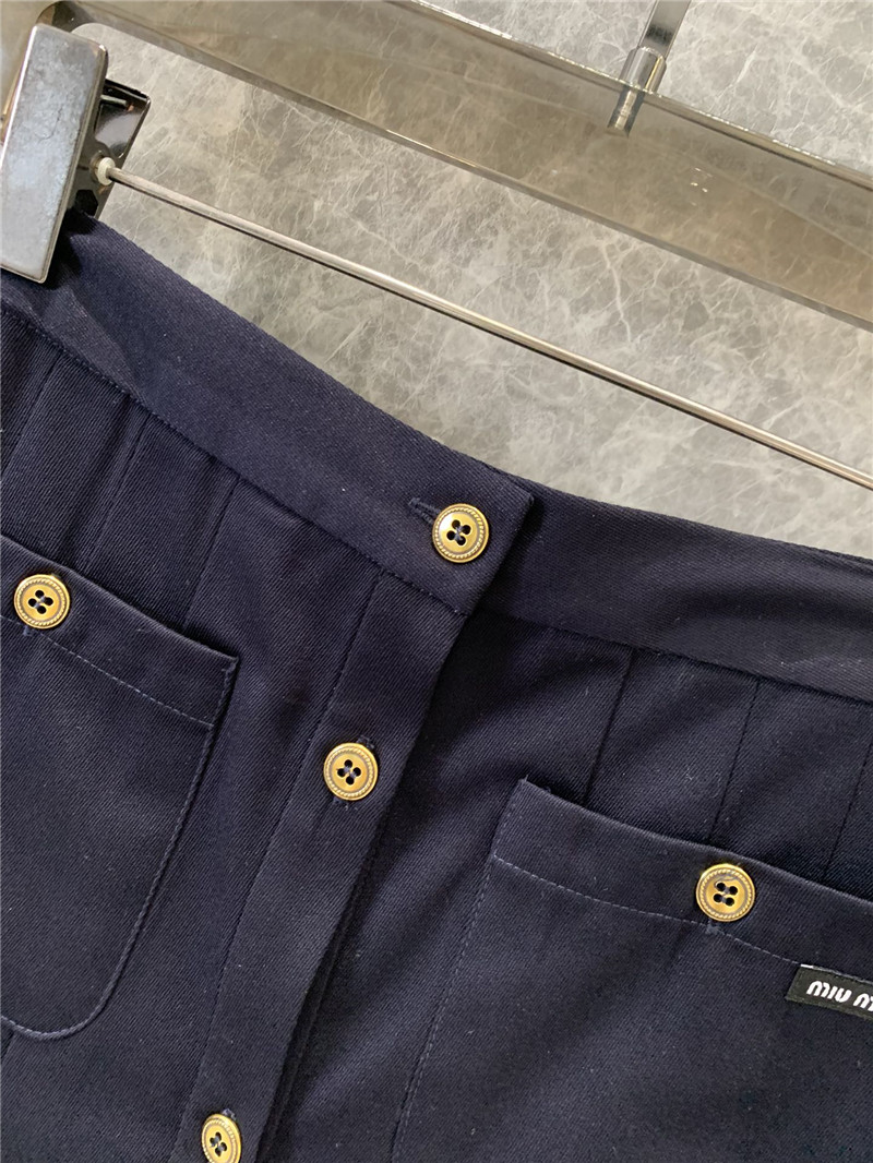 M1um1u pleated midi skirt cheap replica designer clothes